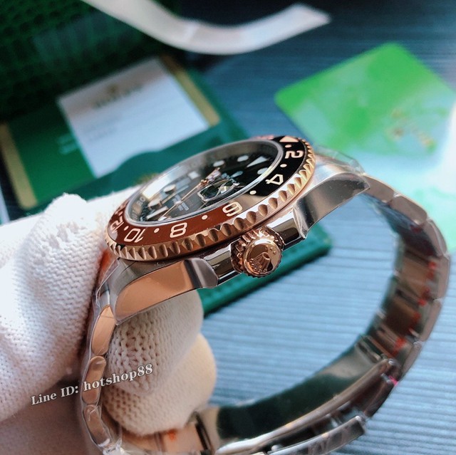 劳力士手表 Rolex格林尼治型 116710 N厂超级复刻ROLEX男士腕表 两地时间腕表 gjs1615